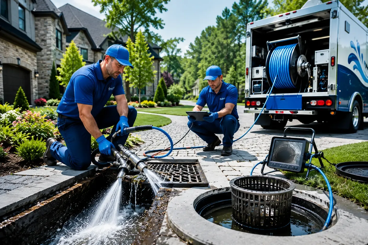 Local outdoor drain cleaning professionals in Yoder, CO